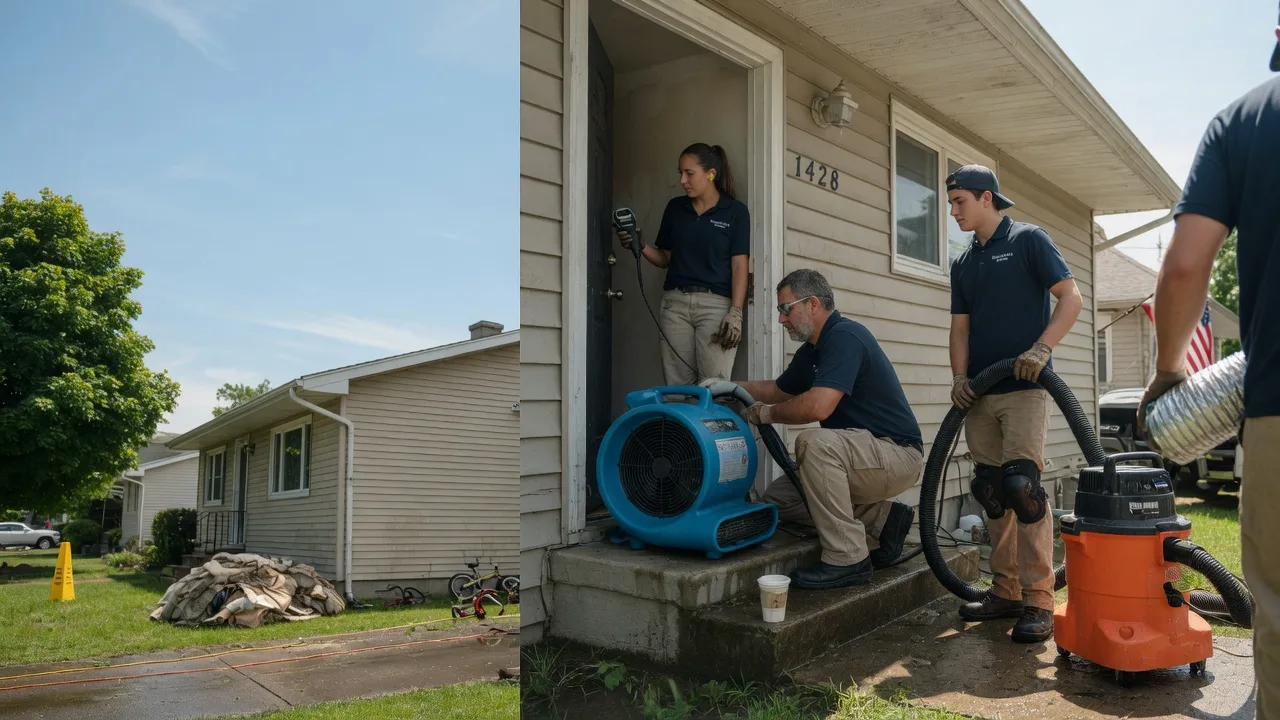 Water Damage Restoration in Standard, IL near me